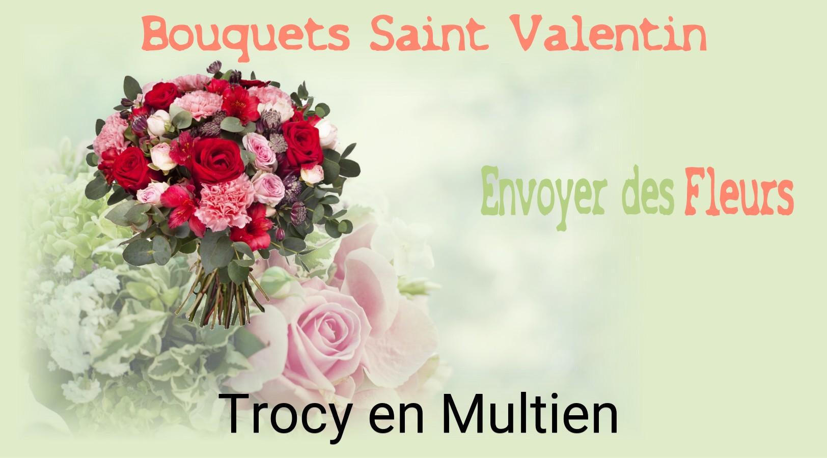 Roses de Saint-Valentin livrées à Trocy-en-Multien